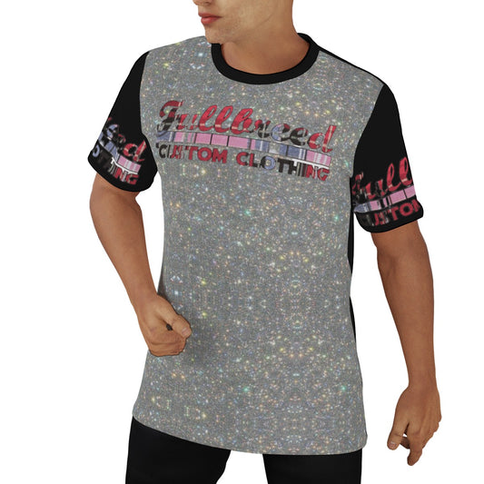 Eco-friendly All-Over Print Men's Short Sleeve T-shirt