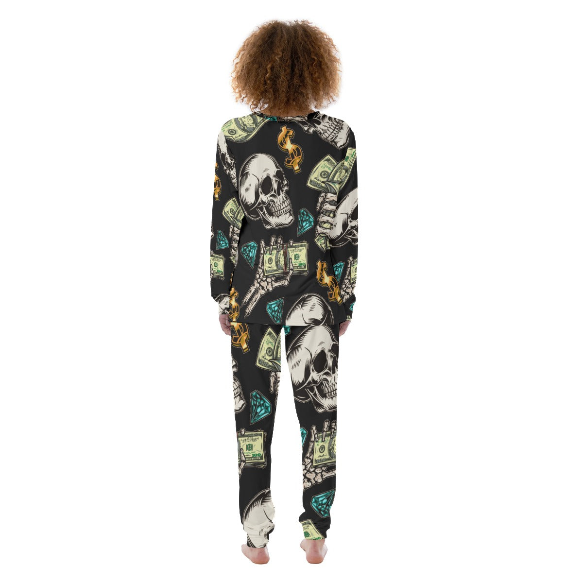 fullbreedboutique Print Women's Pajamas | 190GSM Cotton