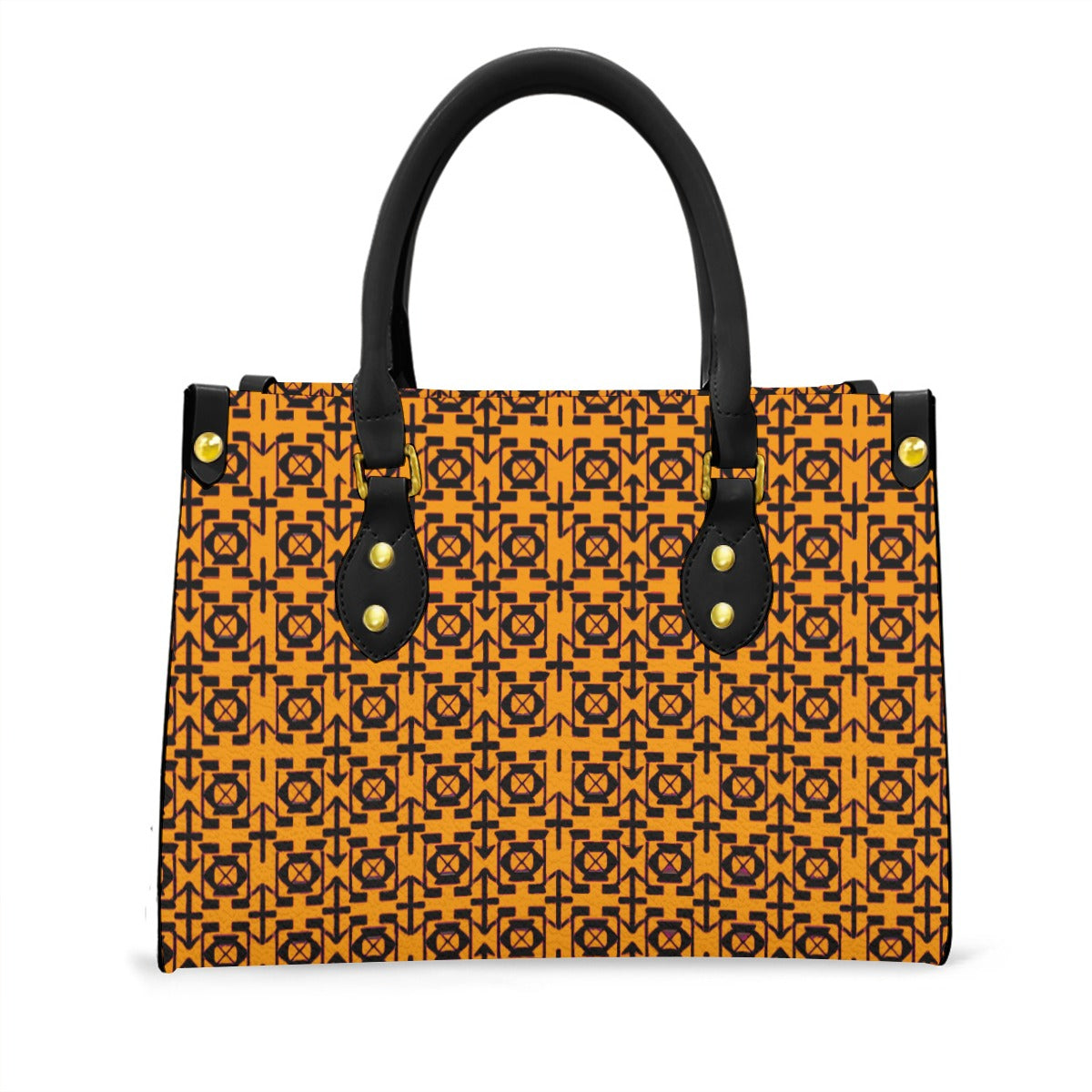 Women's Tote Bag With Black Handle