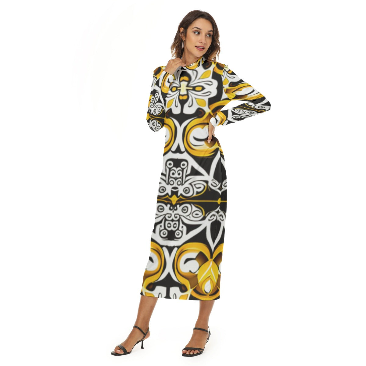 All-Over Print Women's Hip Dress