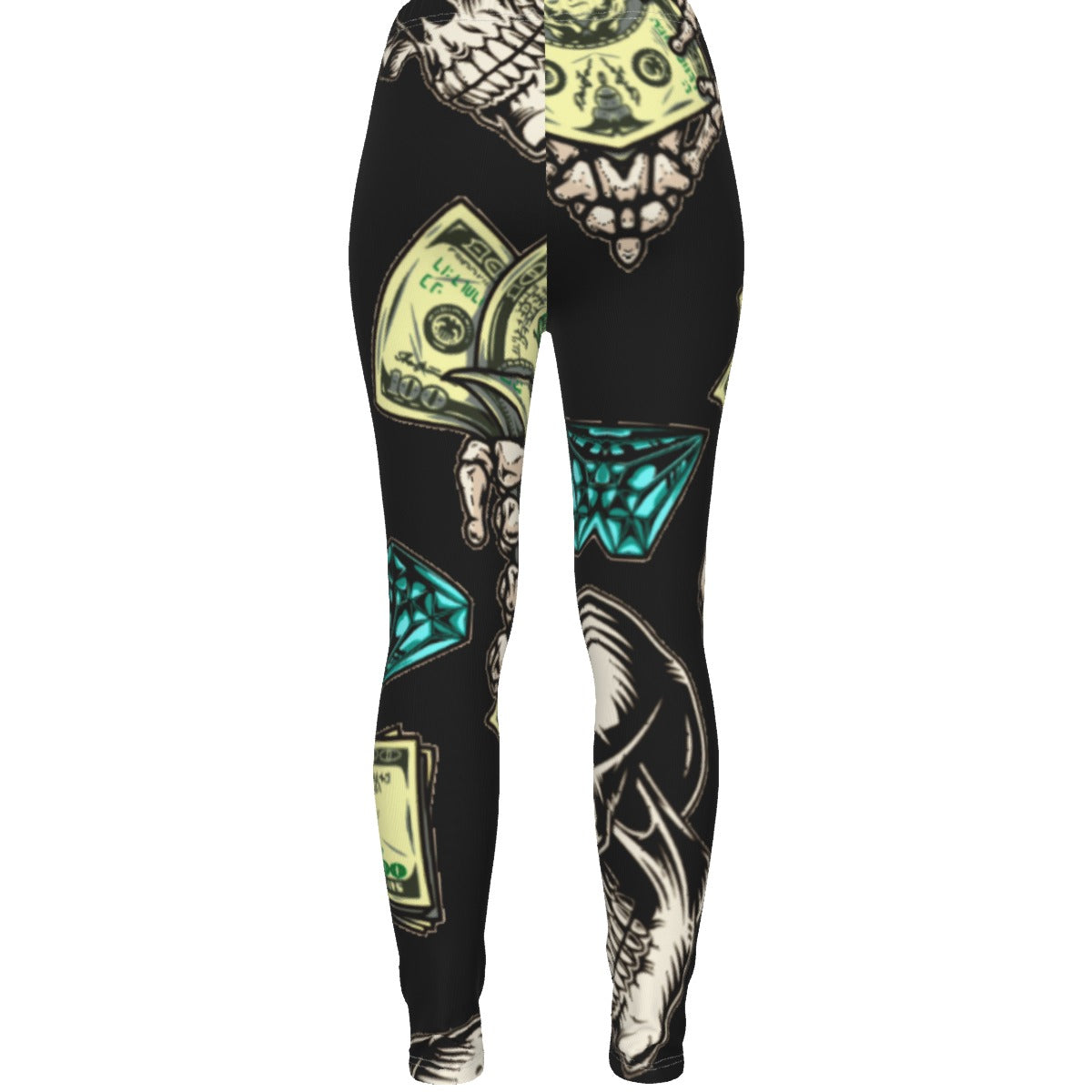 fullbreedboutique Print Women's Ripped Leggings