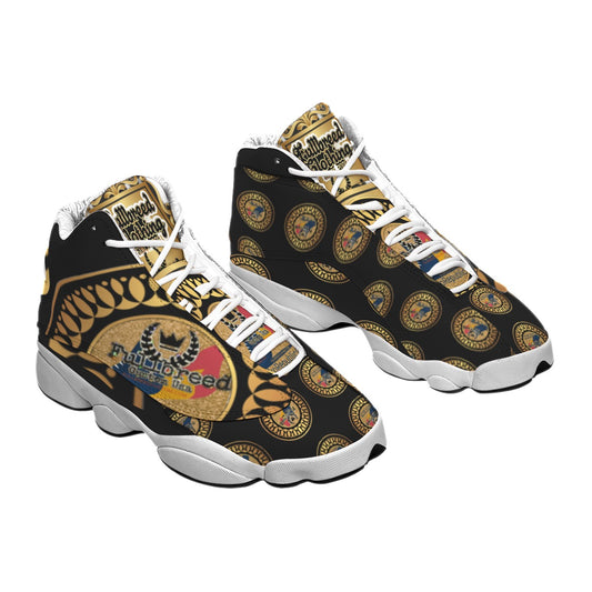 Men's Curved Basketball Shoes With Thick Soles