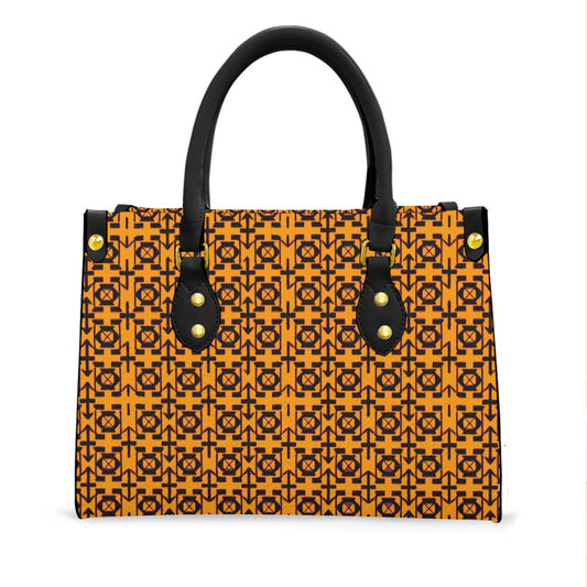 Women's Tote Bag With Black Handle