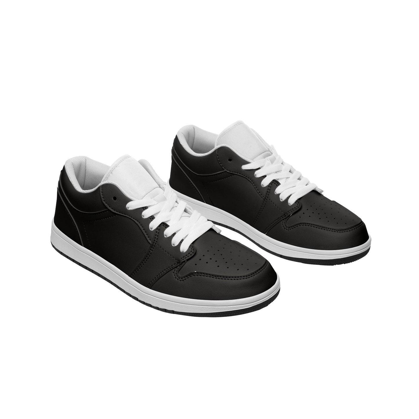 fullbreedboutique Unisex Low Top Leather Sneakers