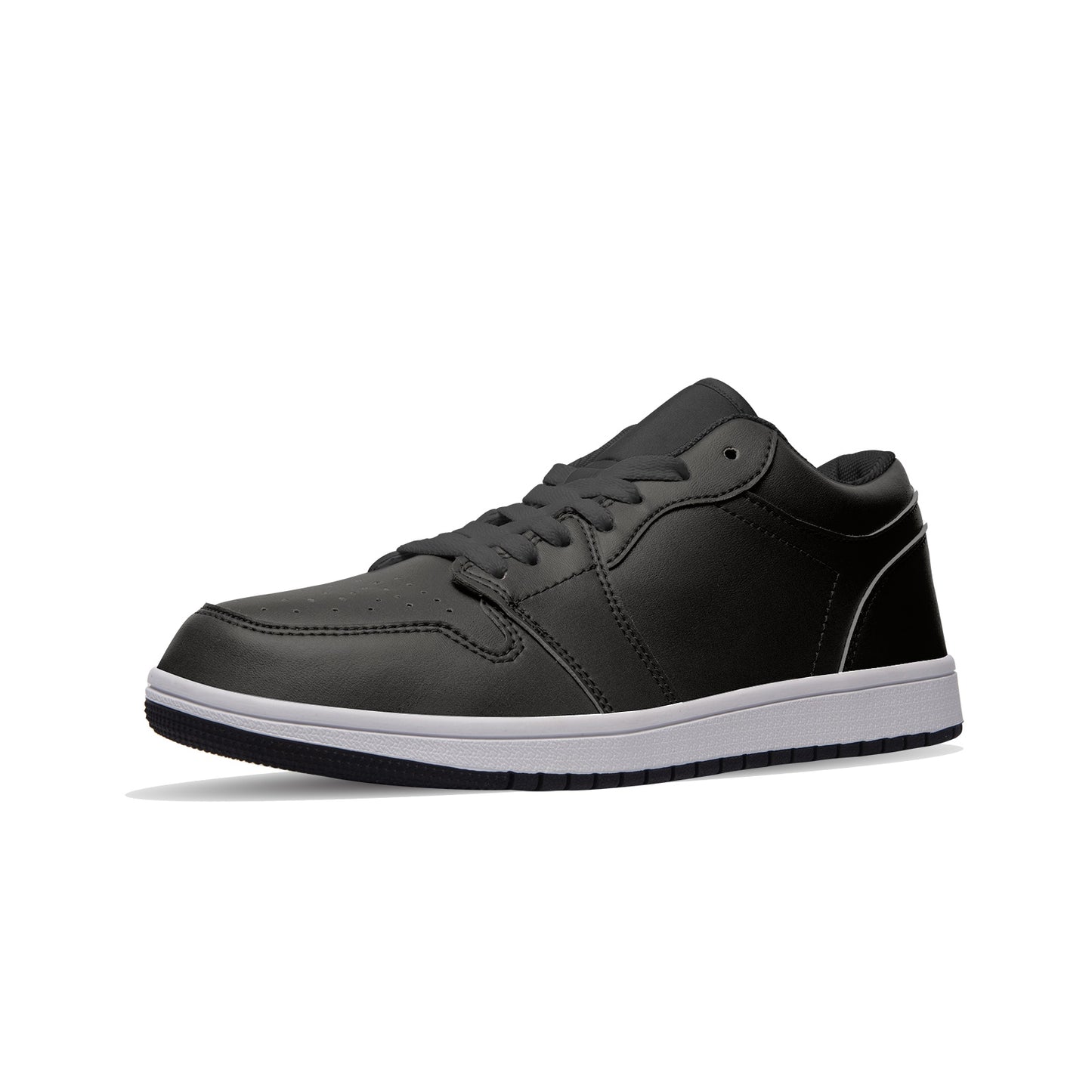 fullbreedboutique Unisex Low Top Leather Sneakers